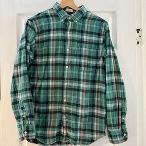 J.Crew - Plaid Button Down Flannel Shirt